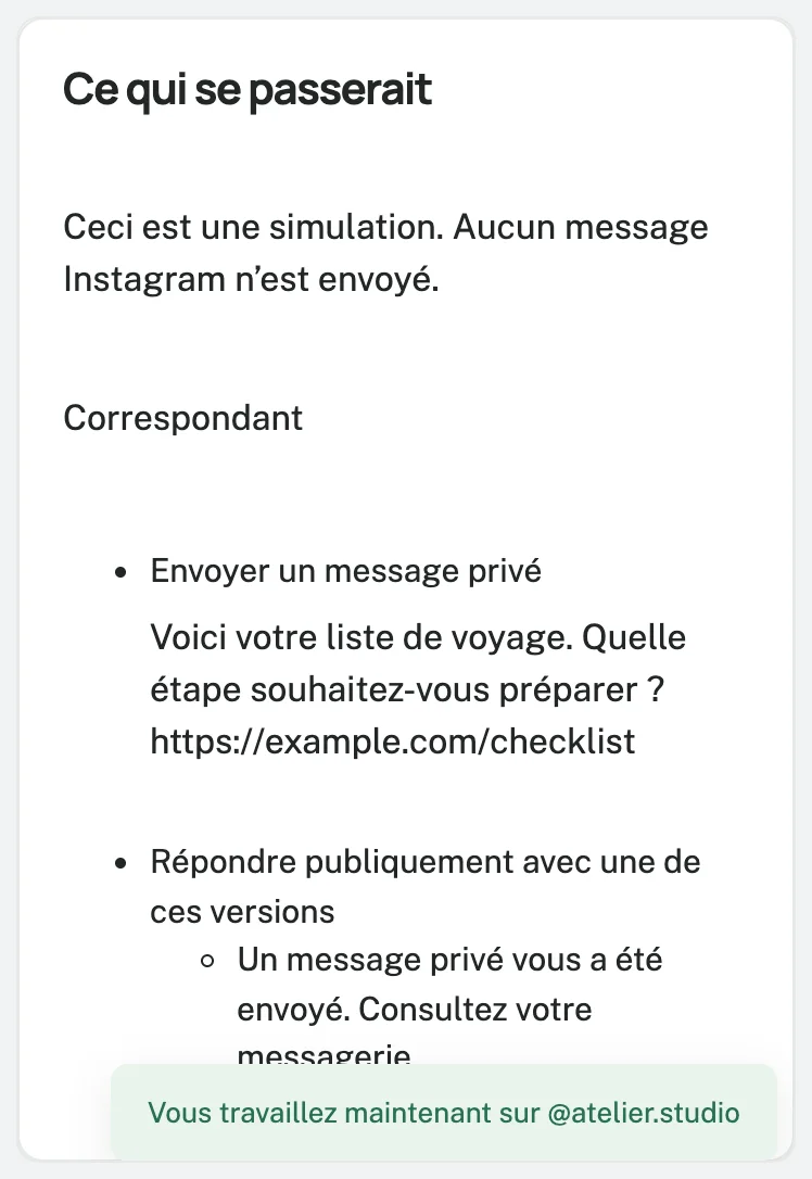 Ce qui se passerait