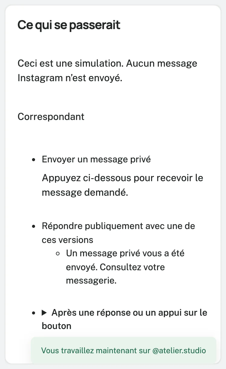 Ce qui se passerait